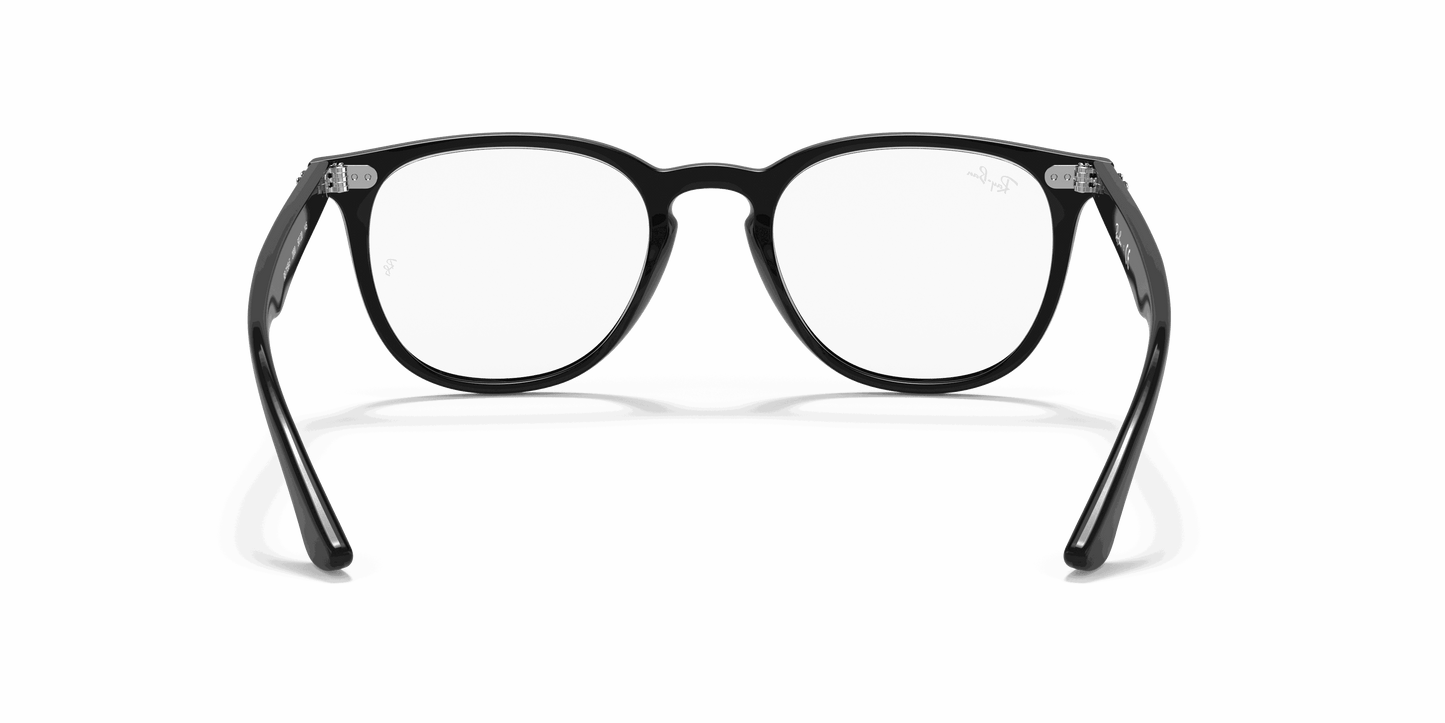 [Clear Lenses, Polished Black Frame]