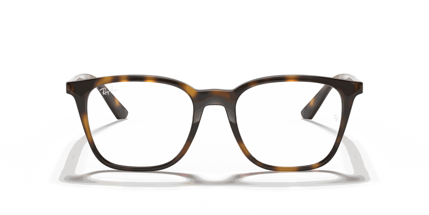 [Clear Lenses, Polished Havana Frame]