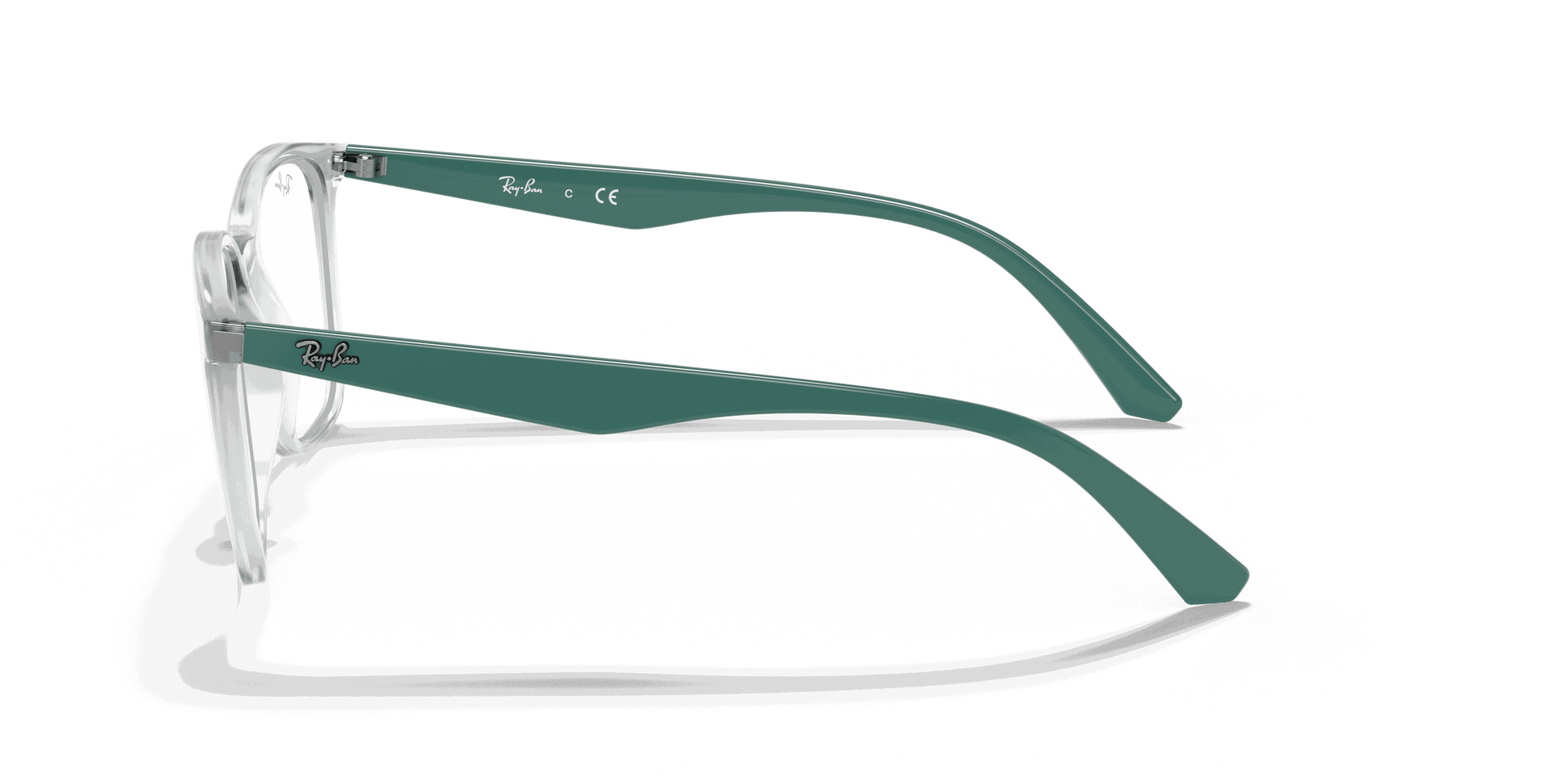 [Clear Lenses, Polished Transparent Frame]