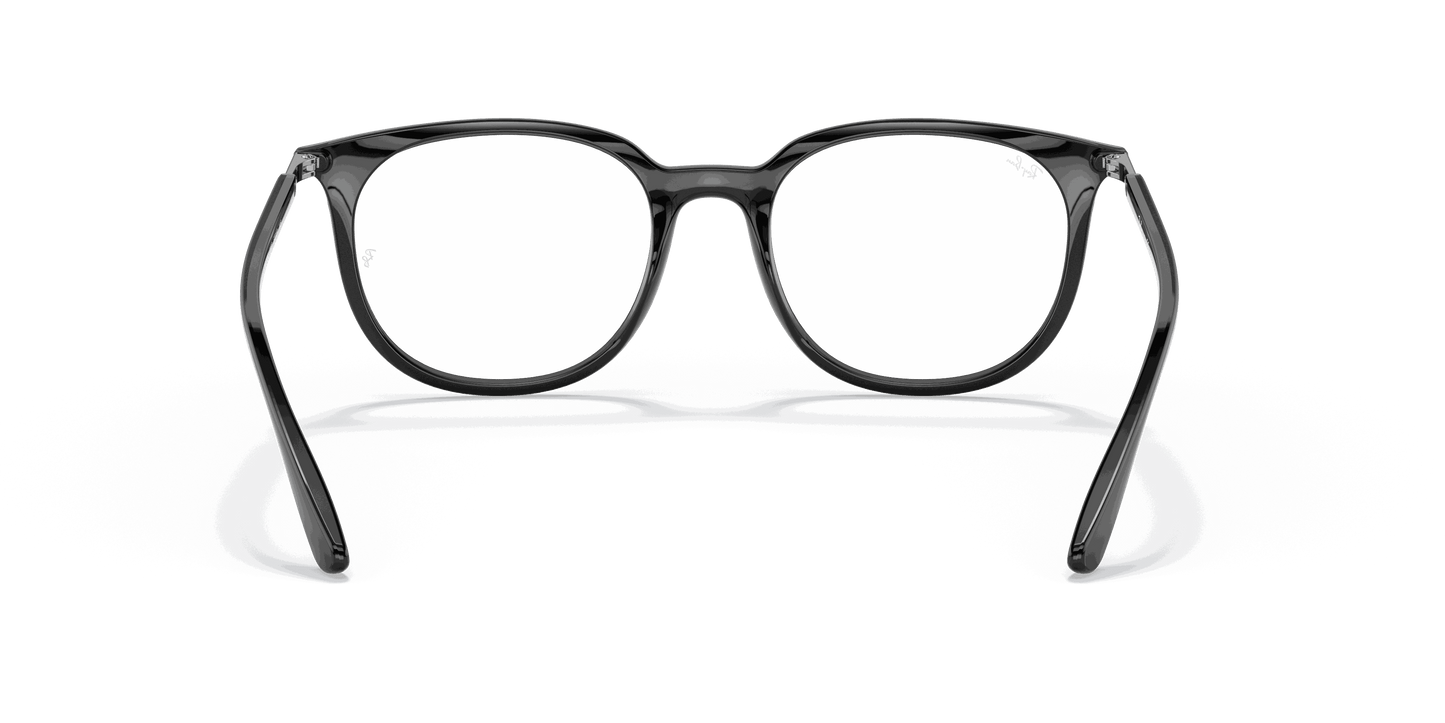 [Clear Lenses, Polished Black Frame]