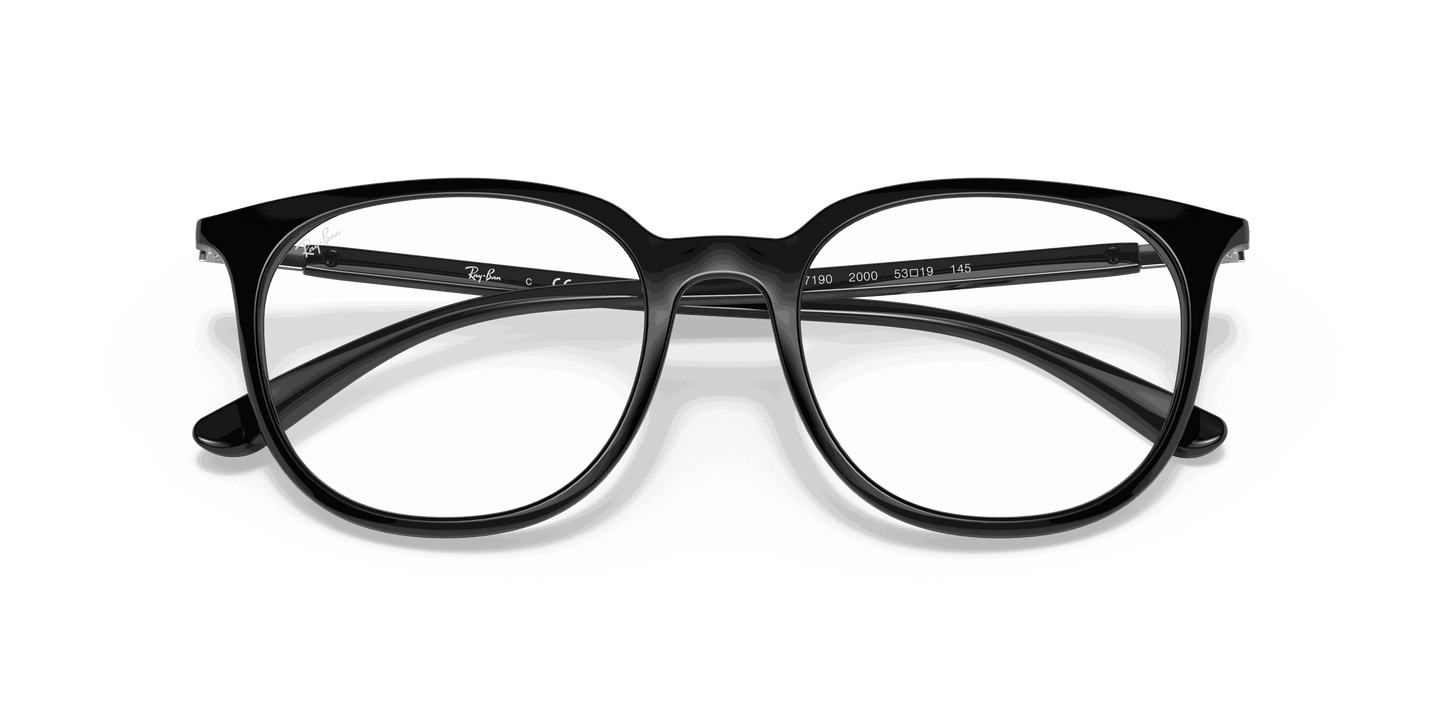 [Clear Lenses, Polished Black Frame]