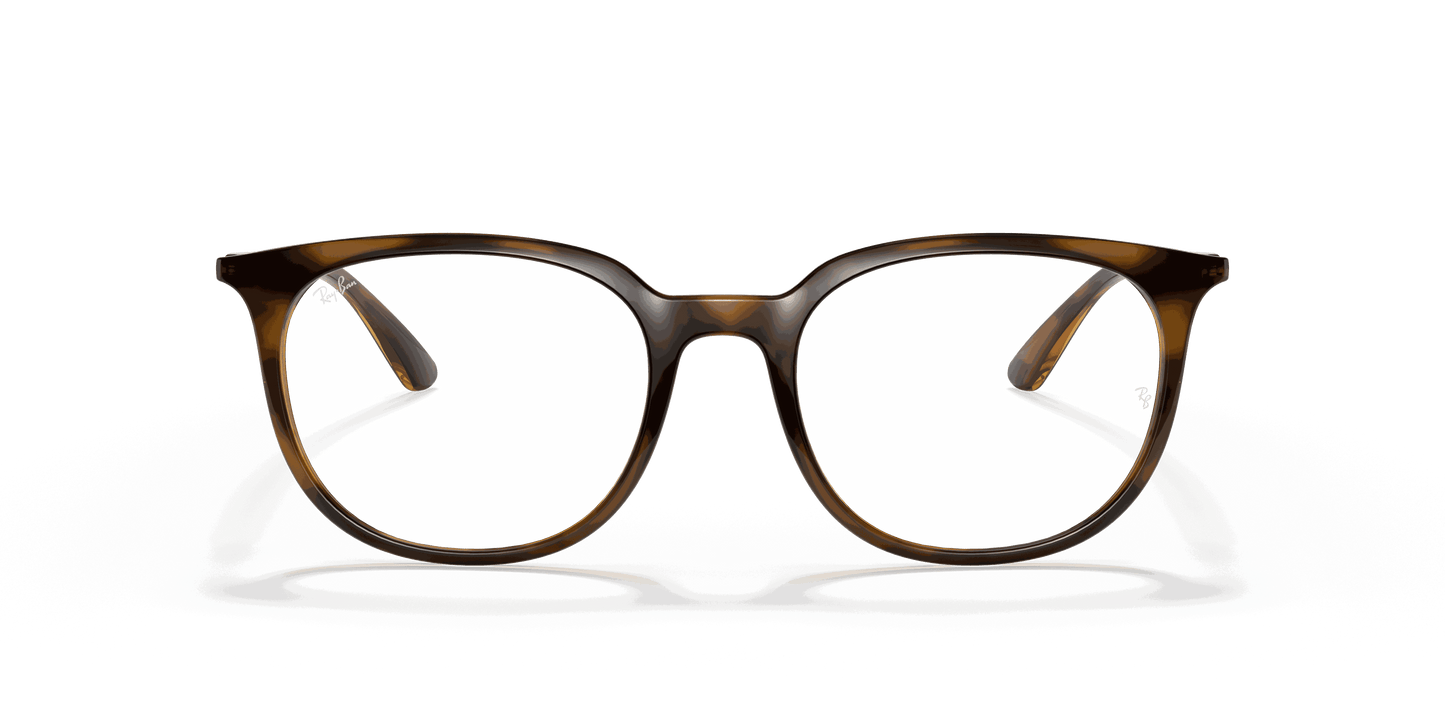 [Clear Lenses, Polished Havana Frame]