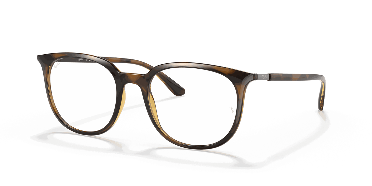 [Clear Lenses, Polished Havana Frame]