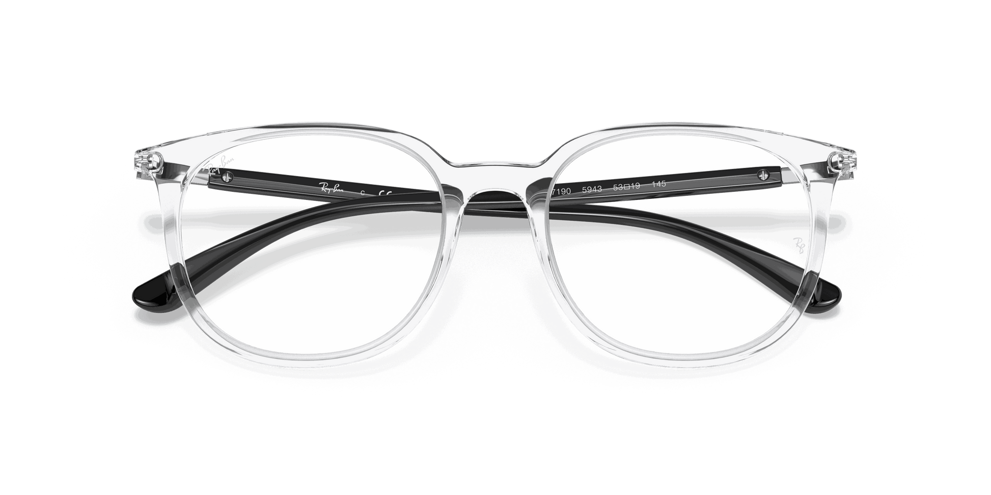 [Clear Lenses, Polished Transparent Frame]