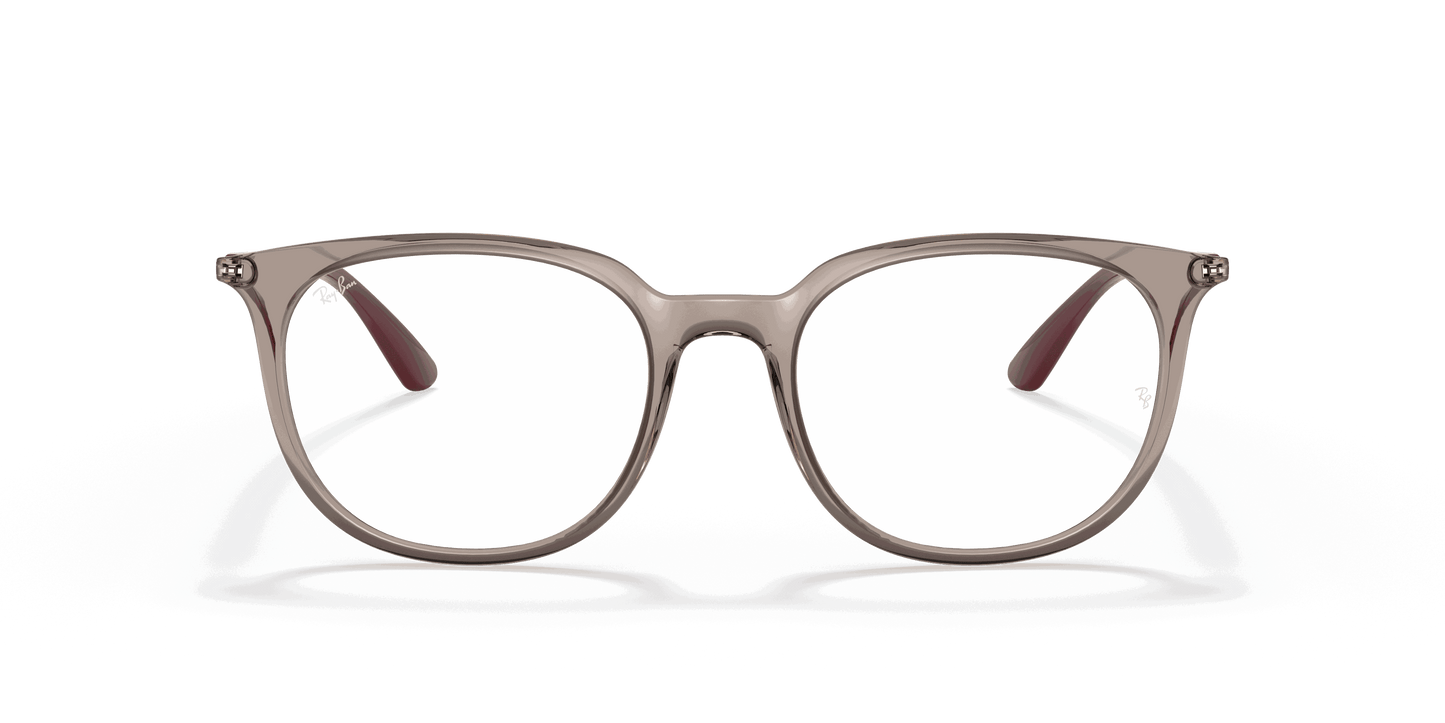 [Clear Lenses, Polished Transparent Grey Frame]