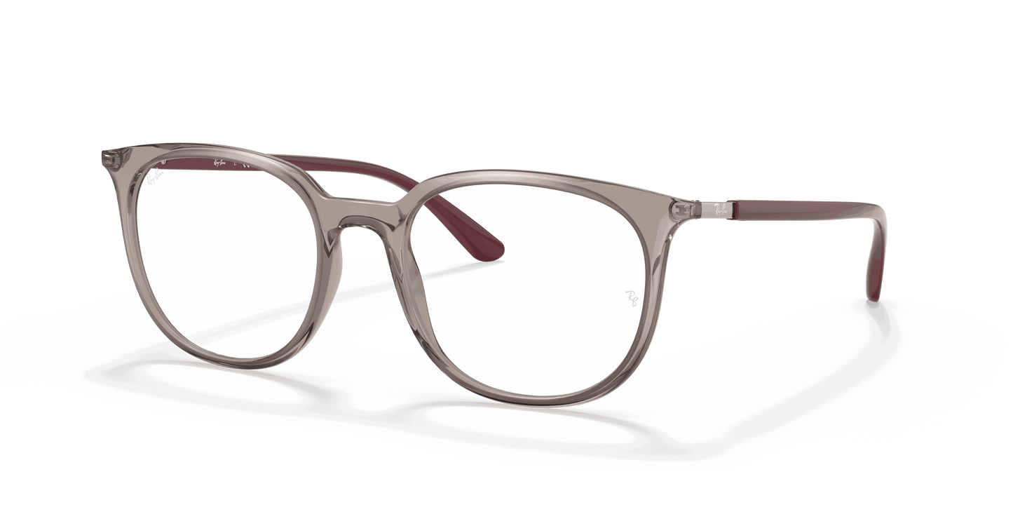 [Clear Lenses, Polished Transparent Grey Frame]