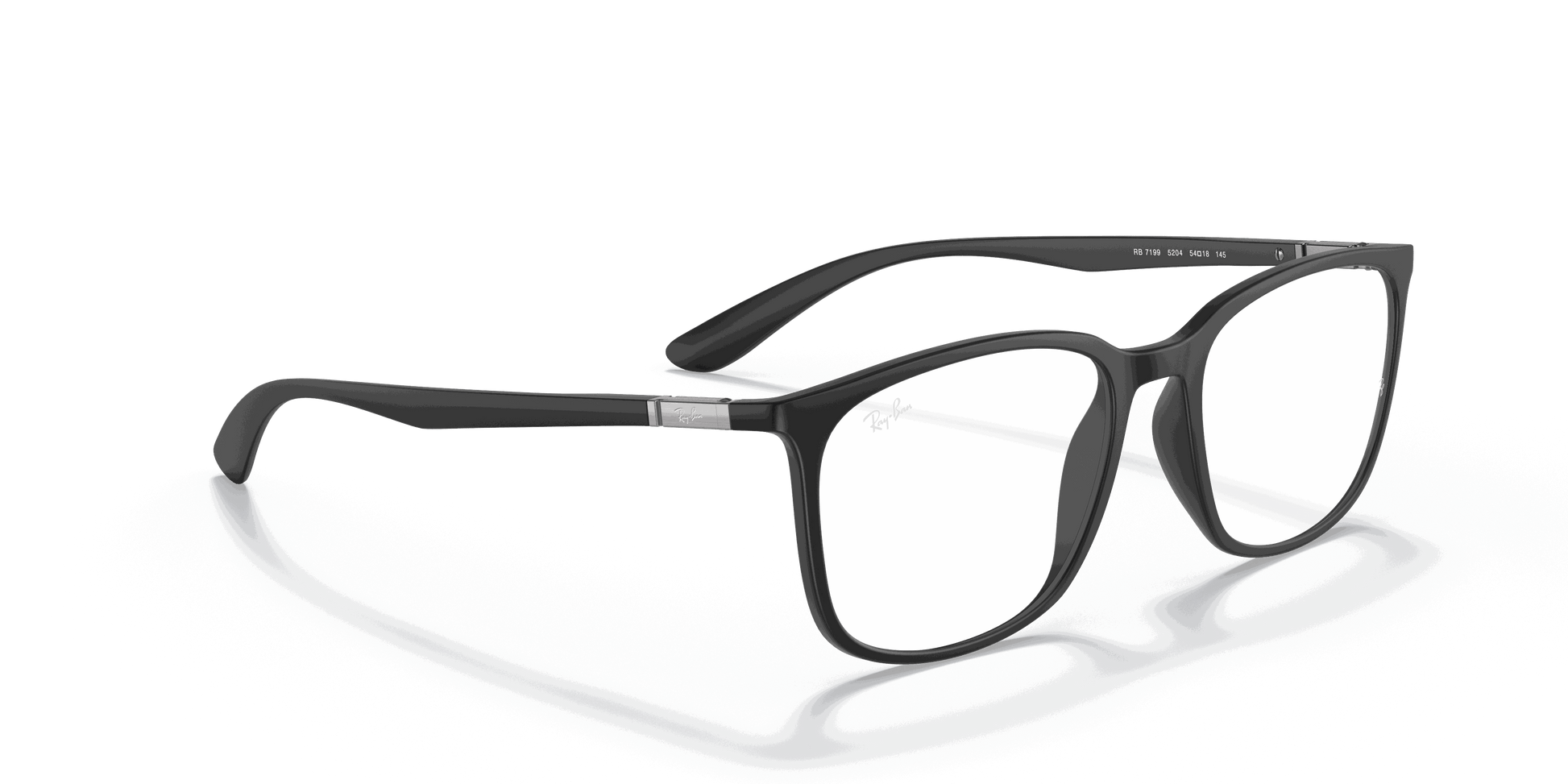 [Clear Lenses, Matte Black Frame]