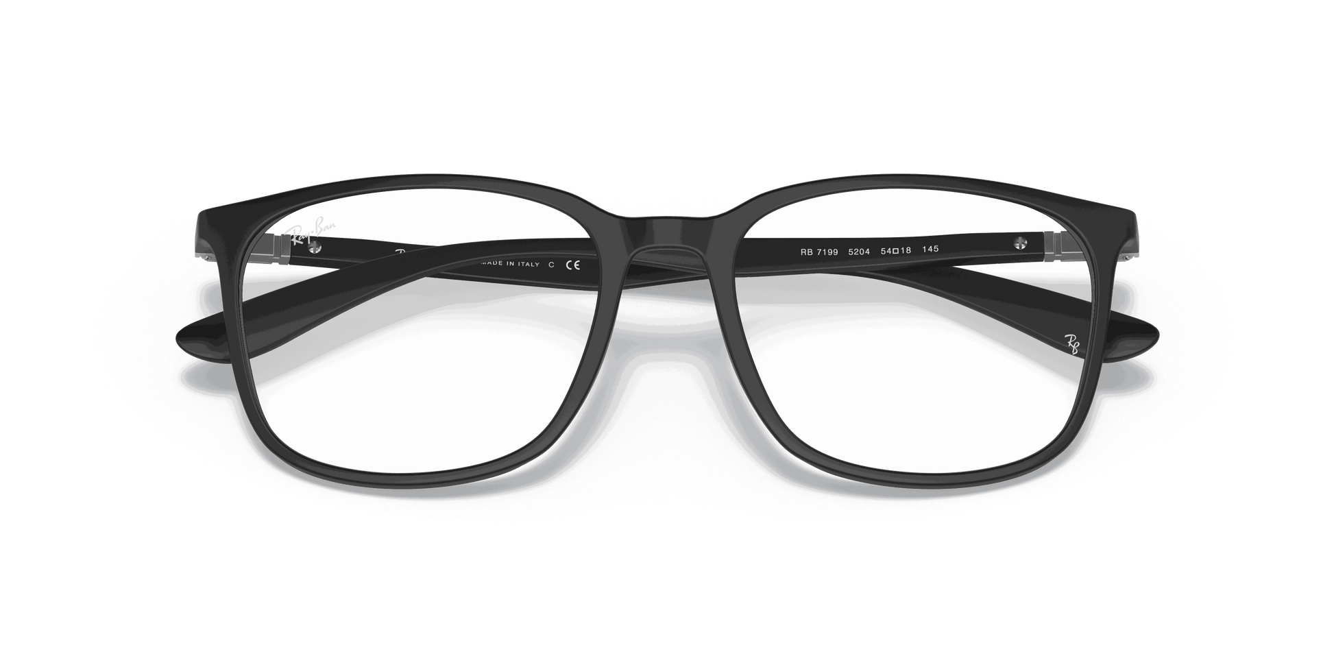 [Clear Lenses, Matte Black Frame]