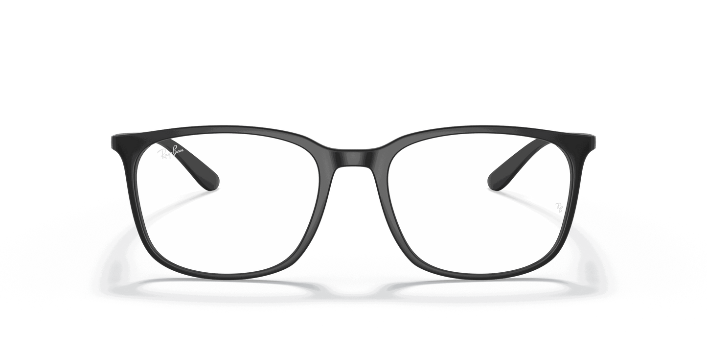 [Clear Lenses, Matte Black Frame]