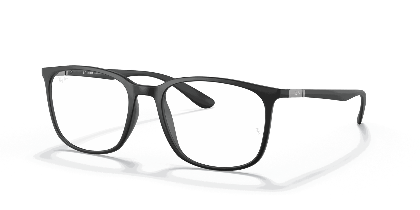[Clear Lenses, Matte Black Frame]