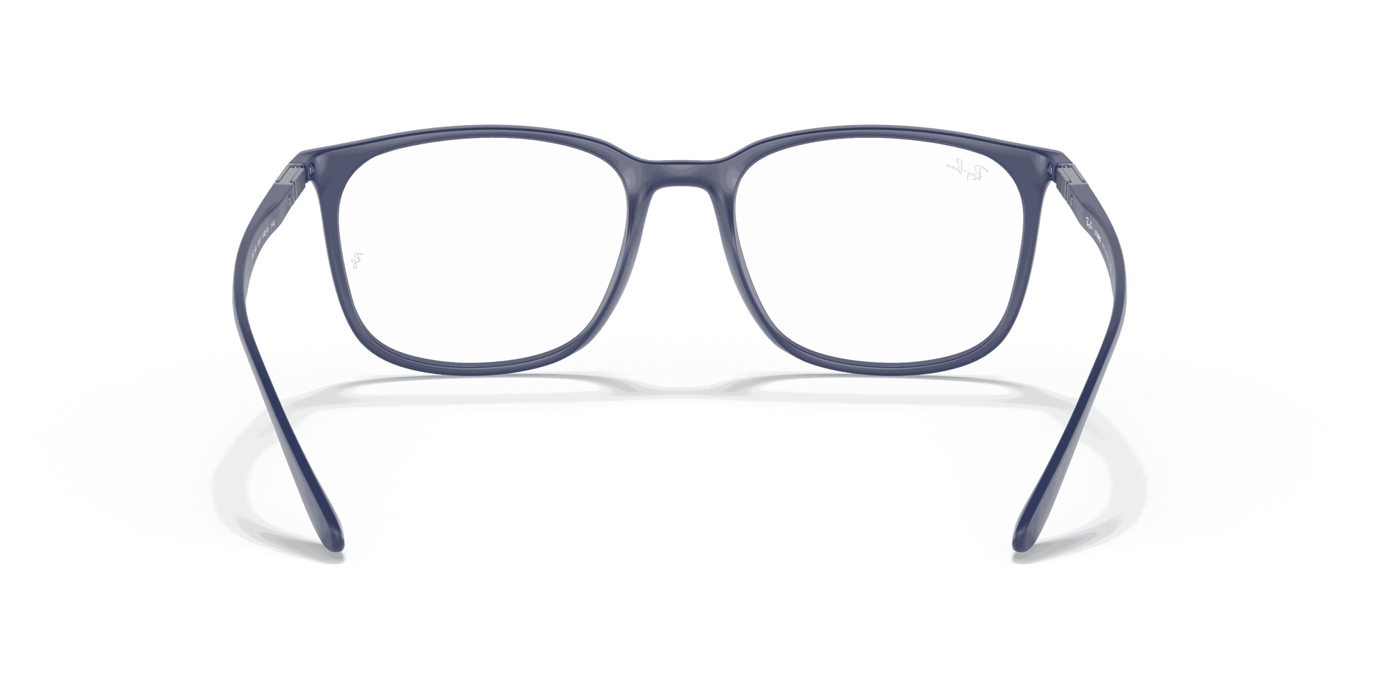 [Clear Lenses, Matte Dark Blue Frame]