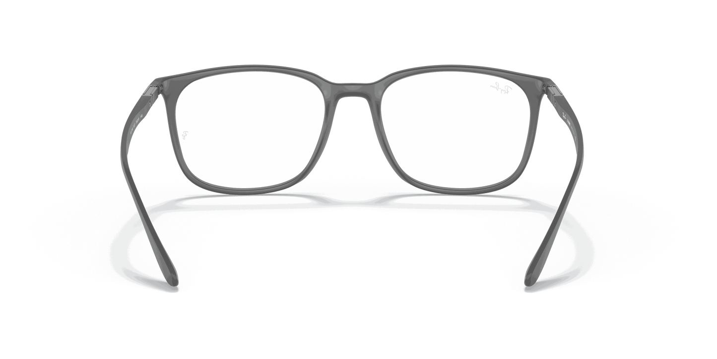 [Clear Lenses, Matte Grey Frame]