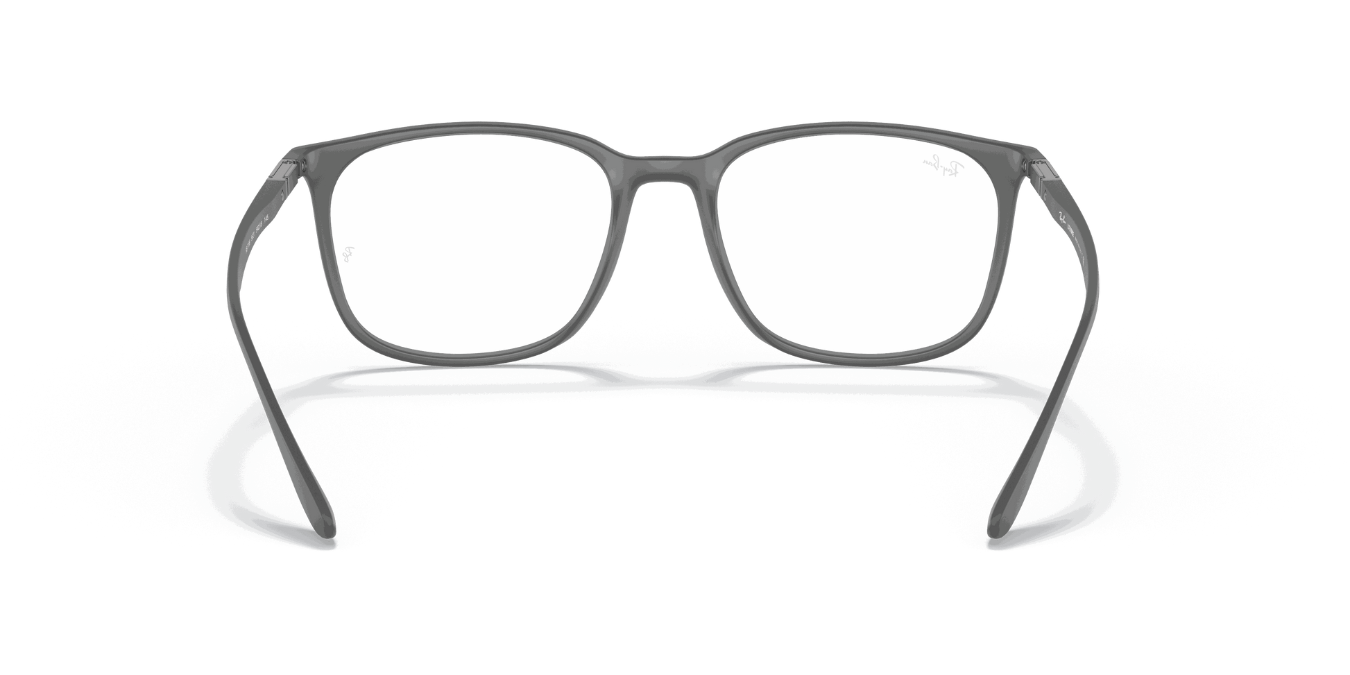 [Clear Lenses, Matte Grey Frame]