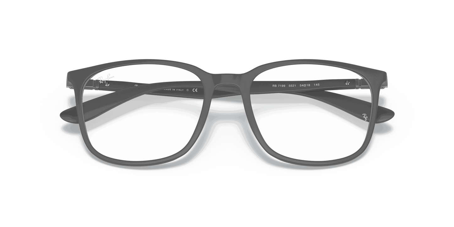 [Clear Lenses, Matte Grey Frame]