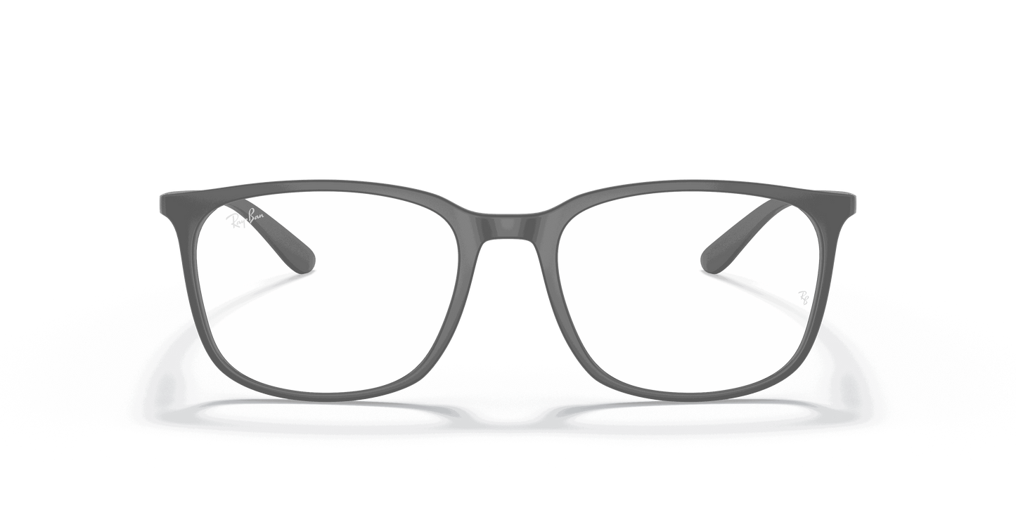 [Clear Lenses, Matte Grey Frame]