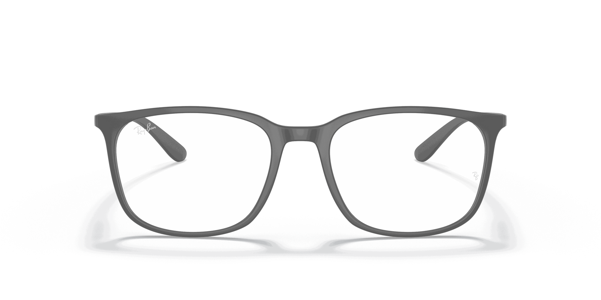 [Clear Lenses, Matte Grey Frame]
