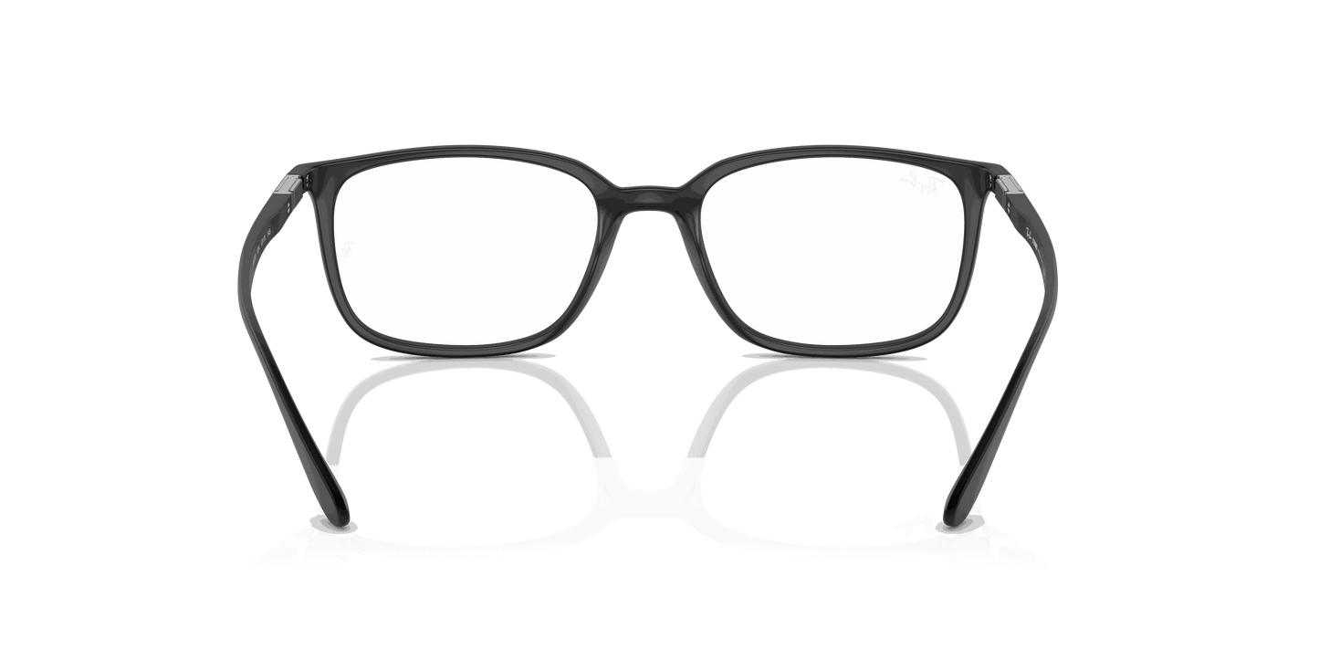 [Clear Lenses, Matte Black Frame]