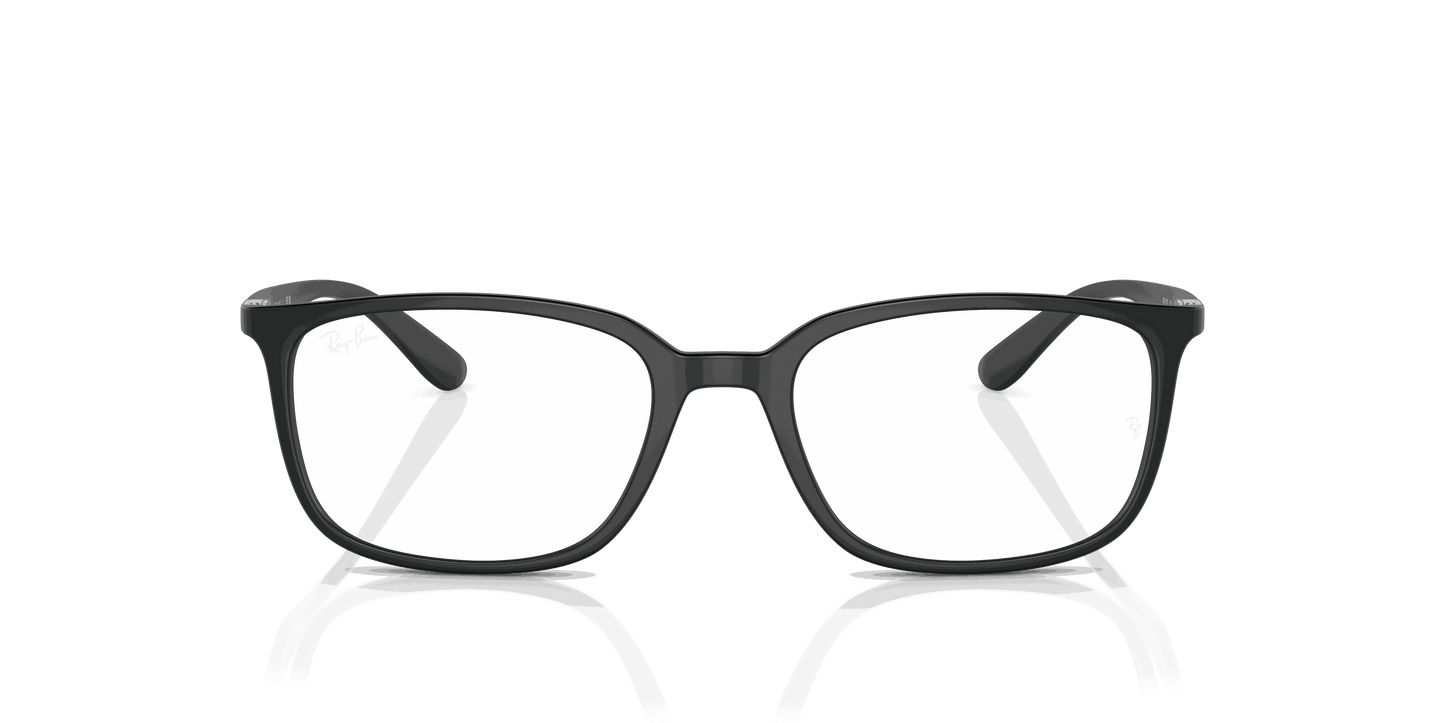 [Clear Lenses, Matte Black Frame]