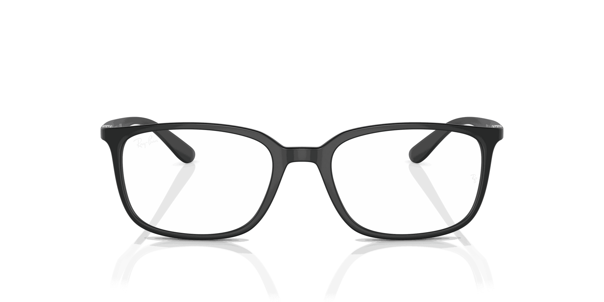 [Clear Lenses, Matte Black Frame]