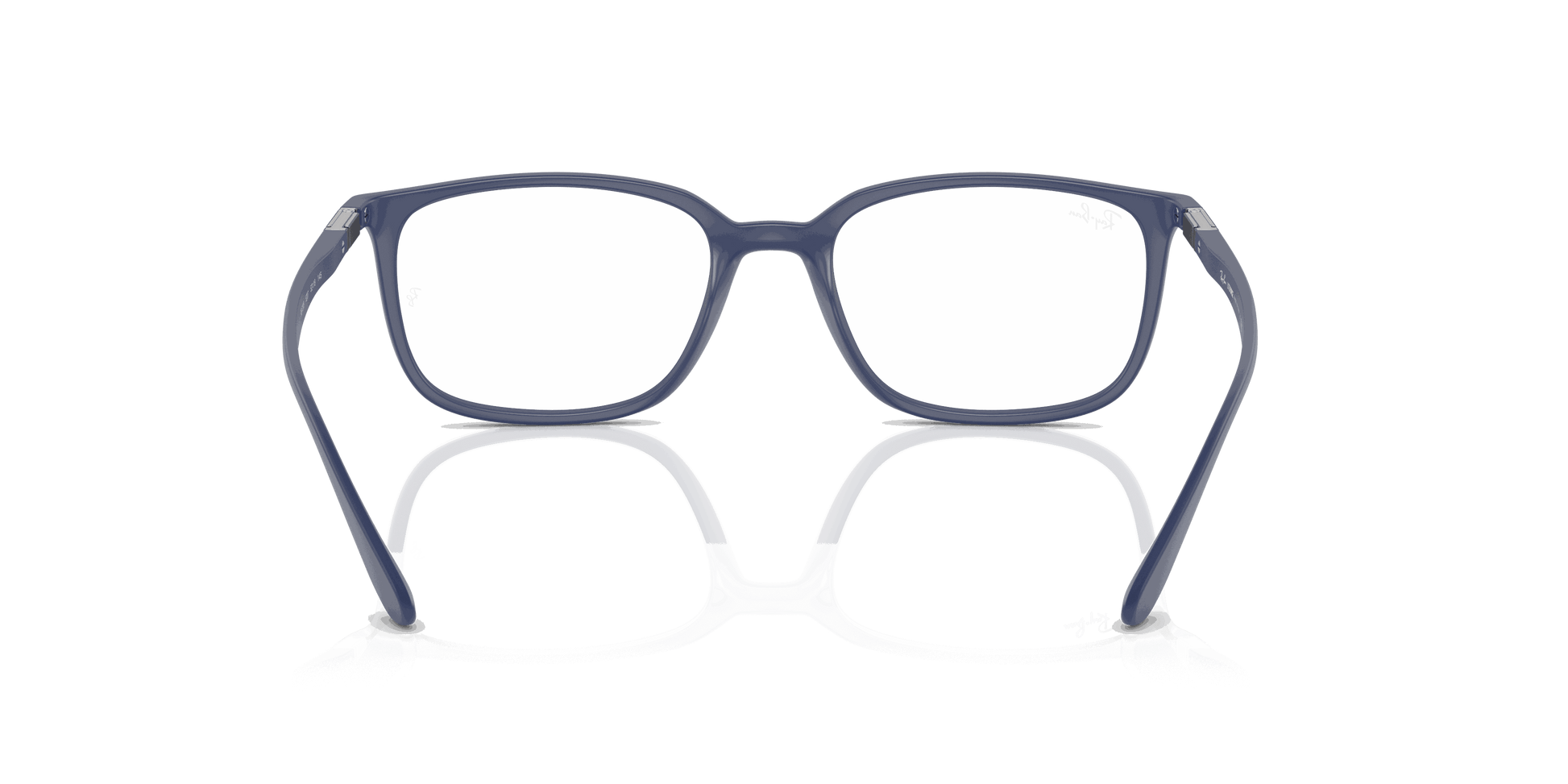 [Clear Lenses, Matte Blue Frame]