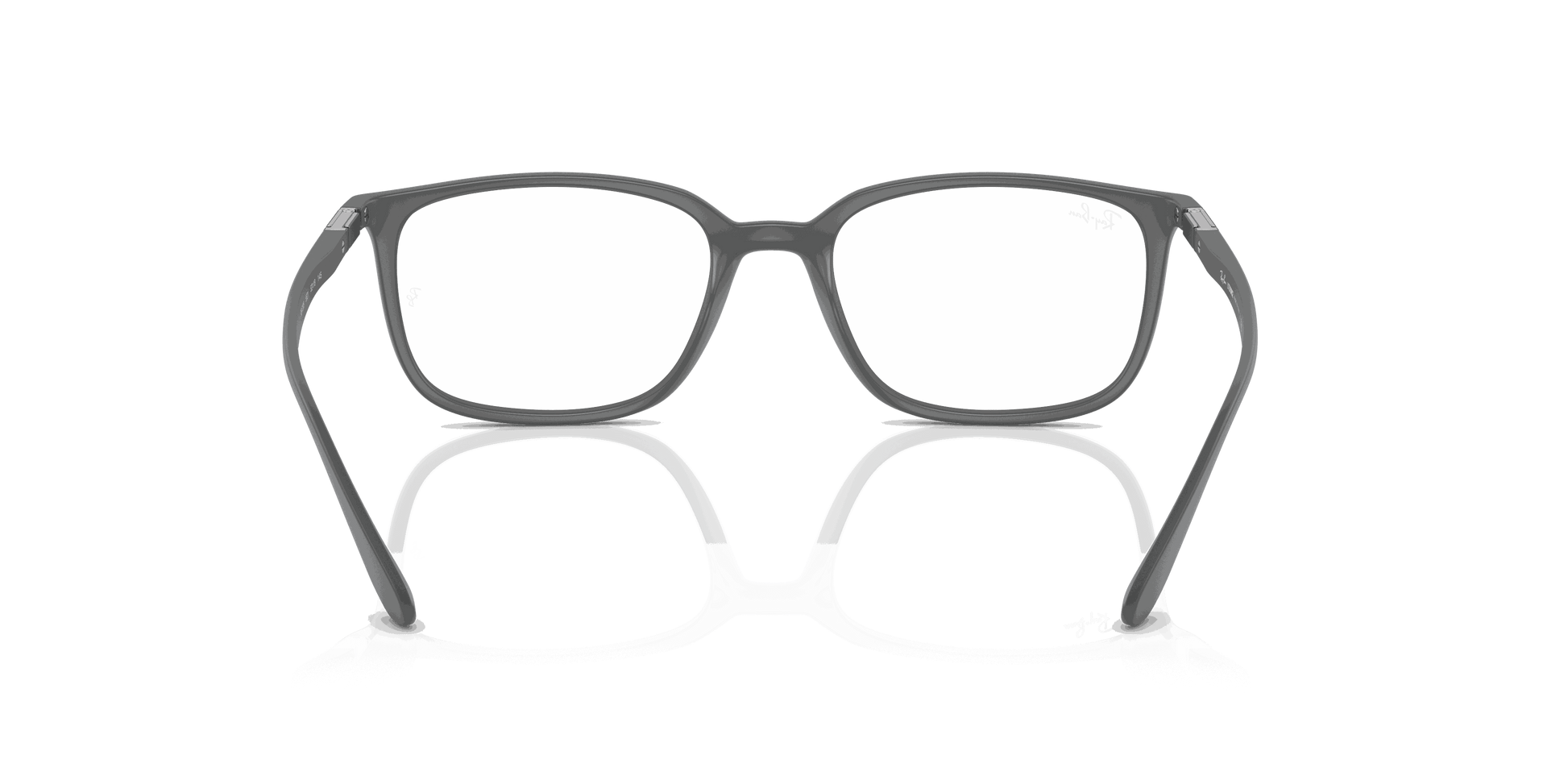 [Clear Lenses, Matte Grey Frame]