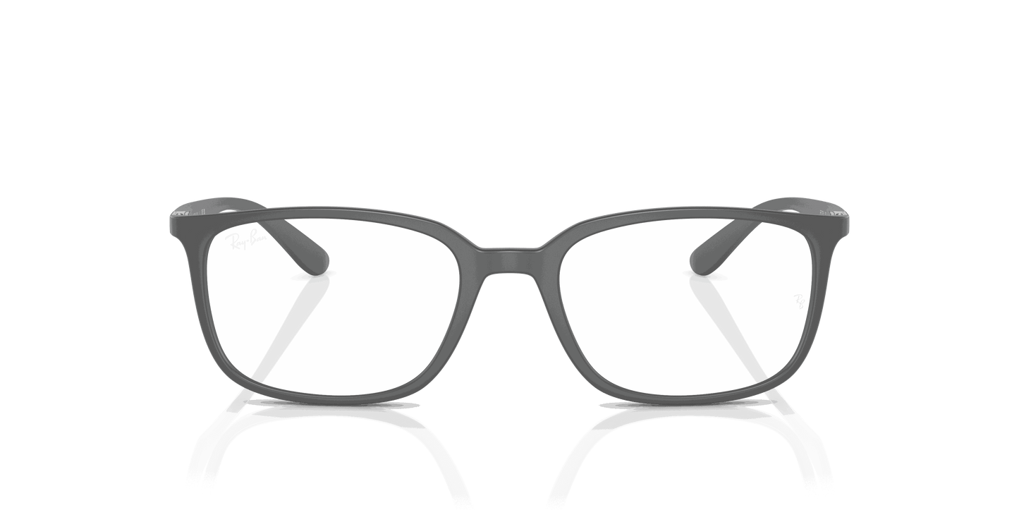 [Clear Lenses, Matte Grey Frame]