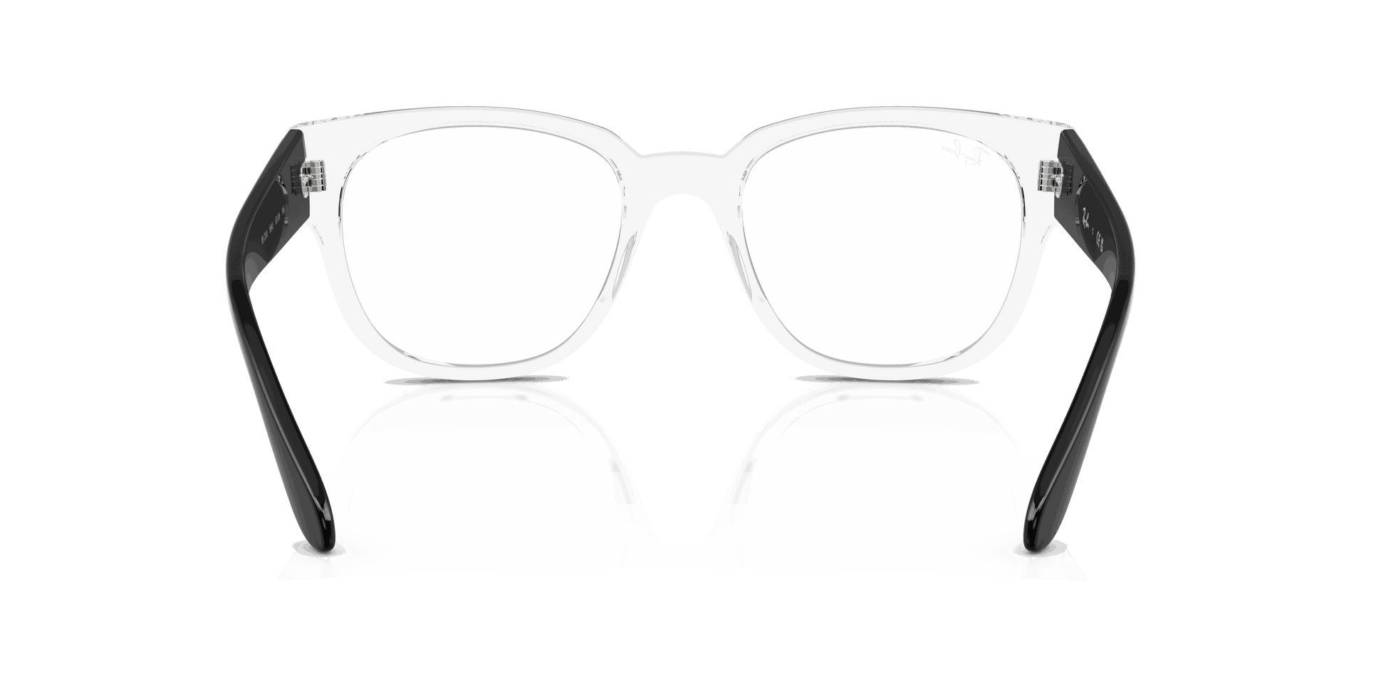[Clear Lenses, Polished Transparent Frame]