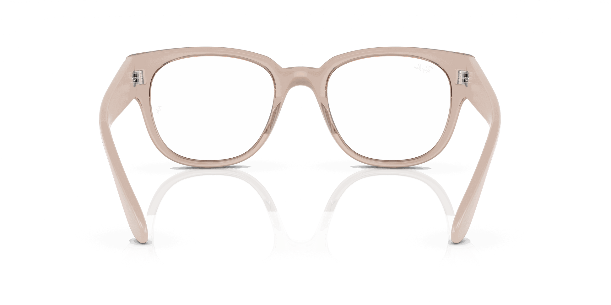 [Clear Lenses, Polished Alabaster Frame]