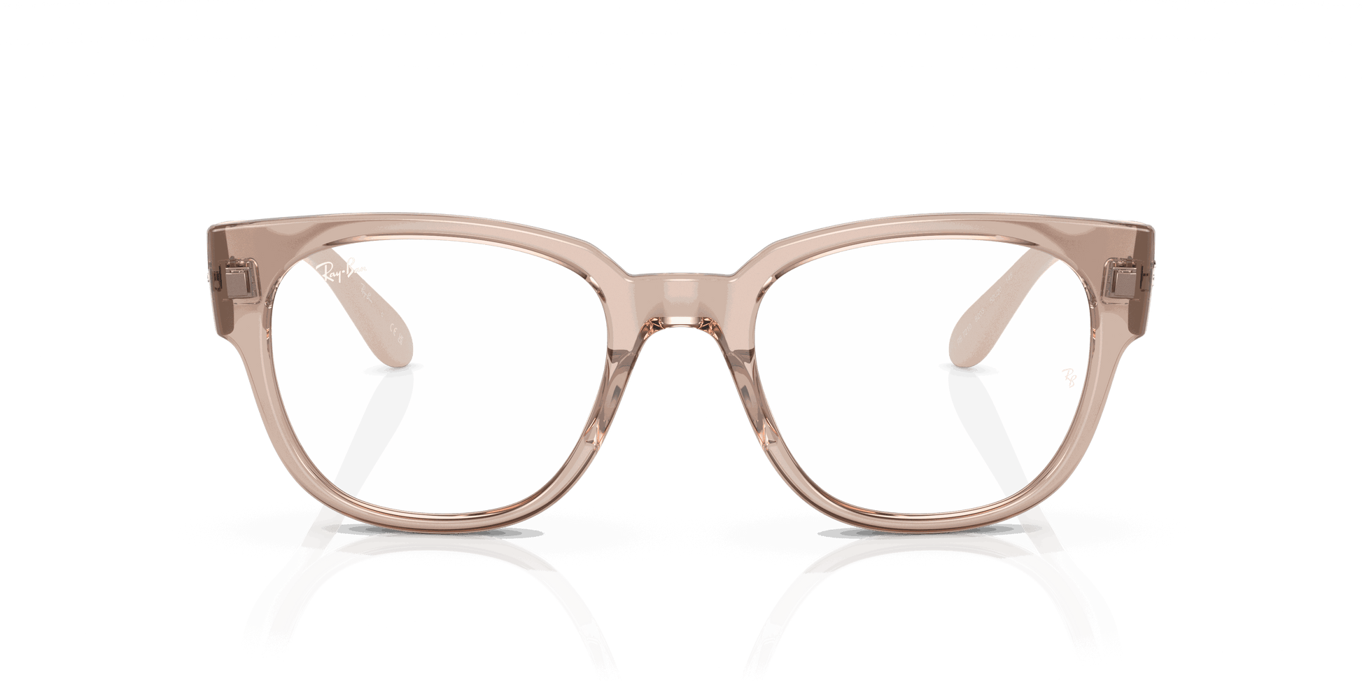 [Clear Lenses, Polished Alabaster Frame]