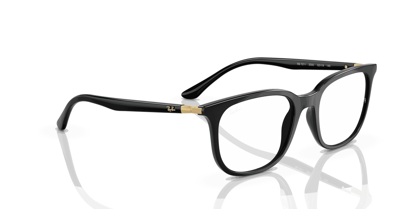 [Clear Lenses, Polished Black Frame]