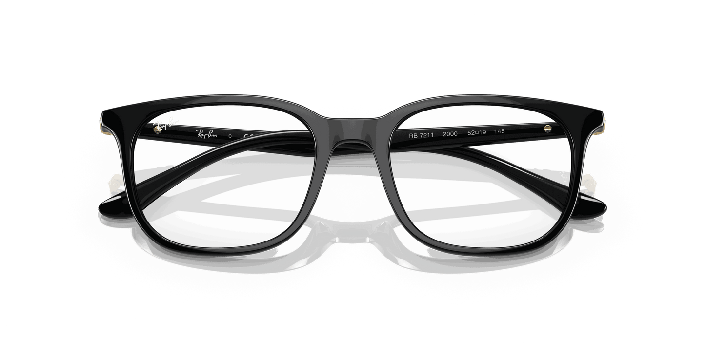 [Clear Lenses, Polished Black Frame]