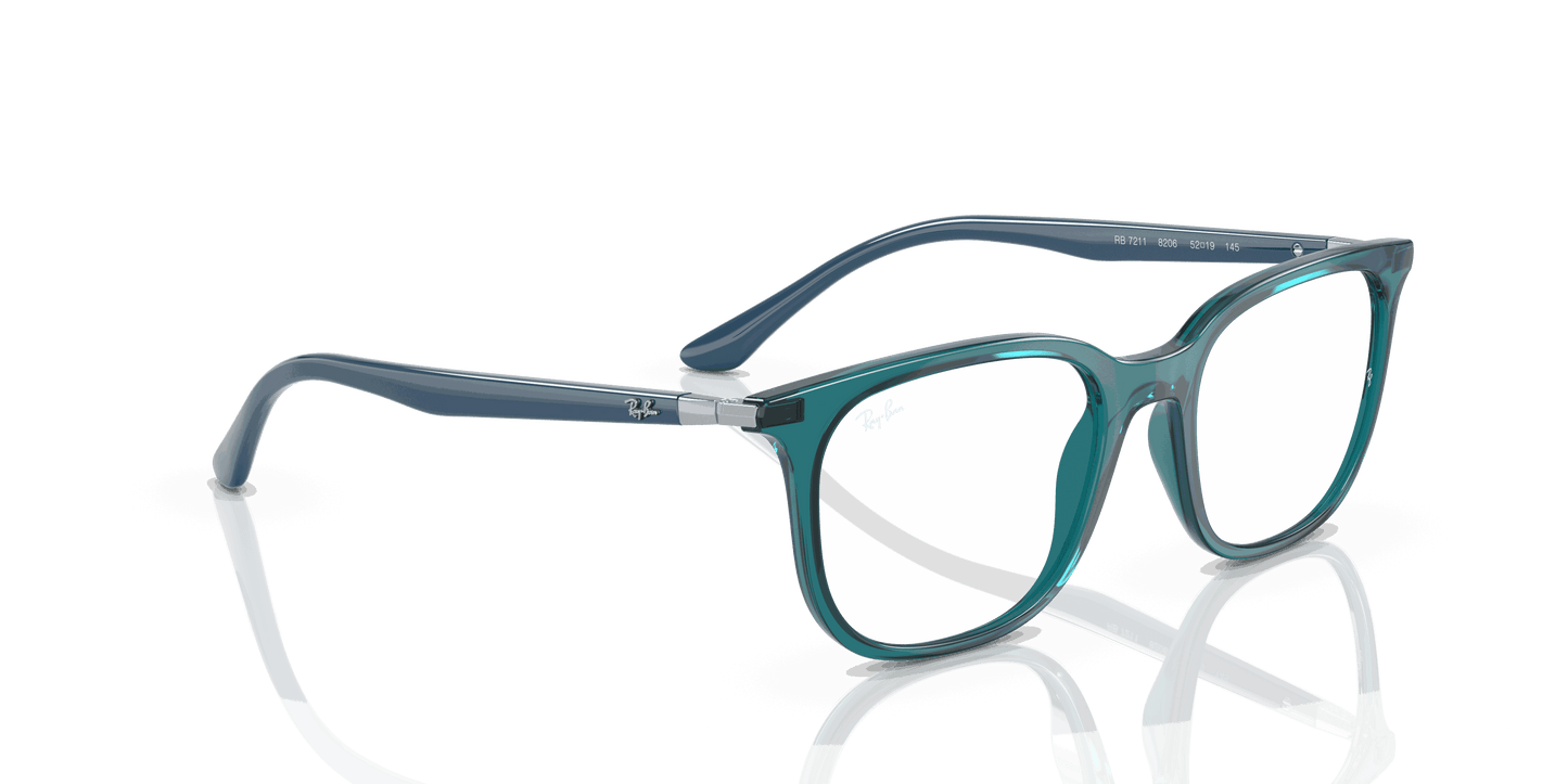 [Clear Lenses, Polished Transparent Turquoise Frame]