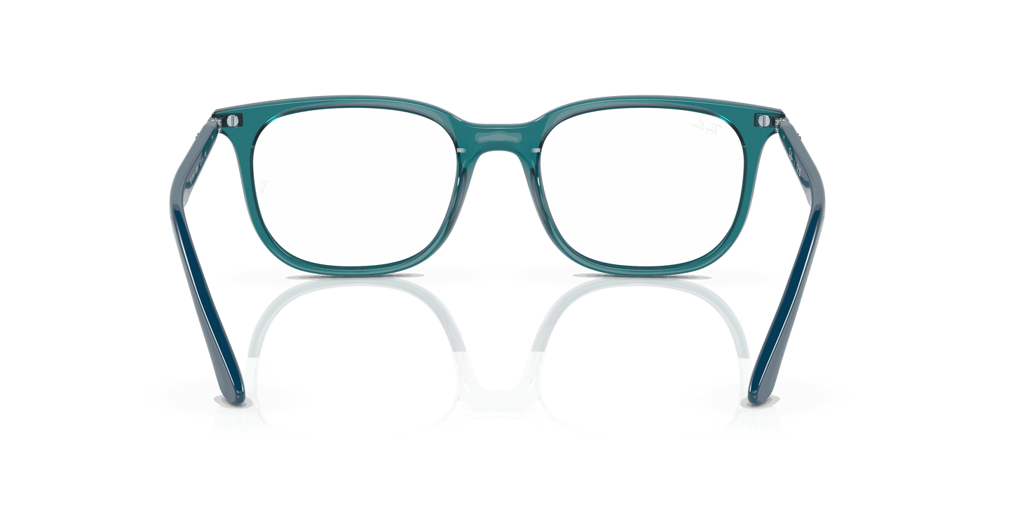 [Clear Lenses, Polished Transparent Turquoise Frame]