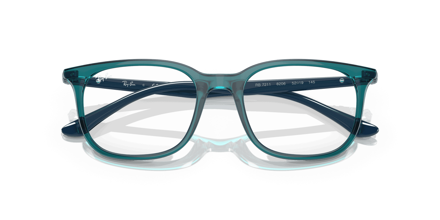 [Clear Lenses, Polished Transparent Turquoise Frame]