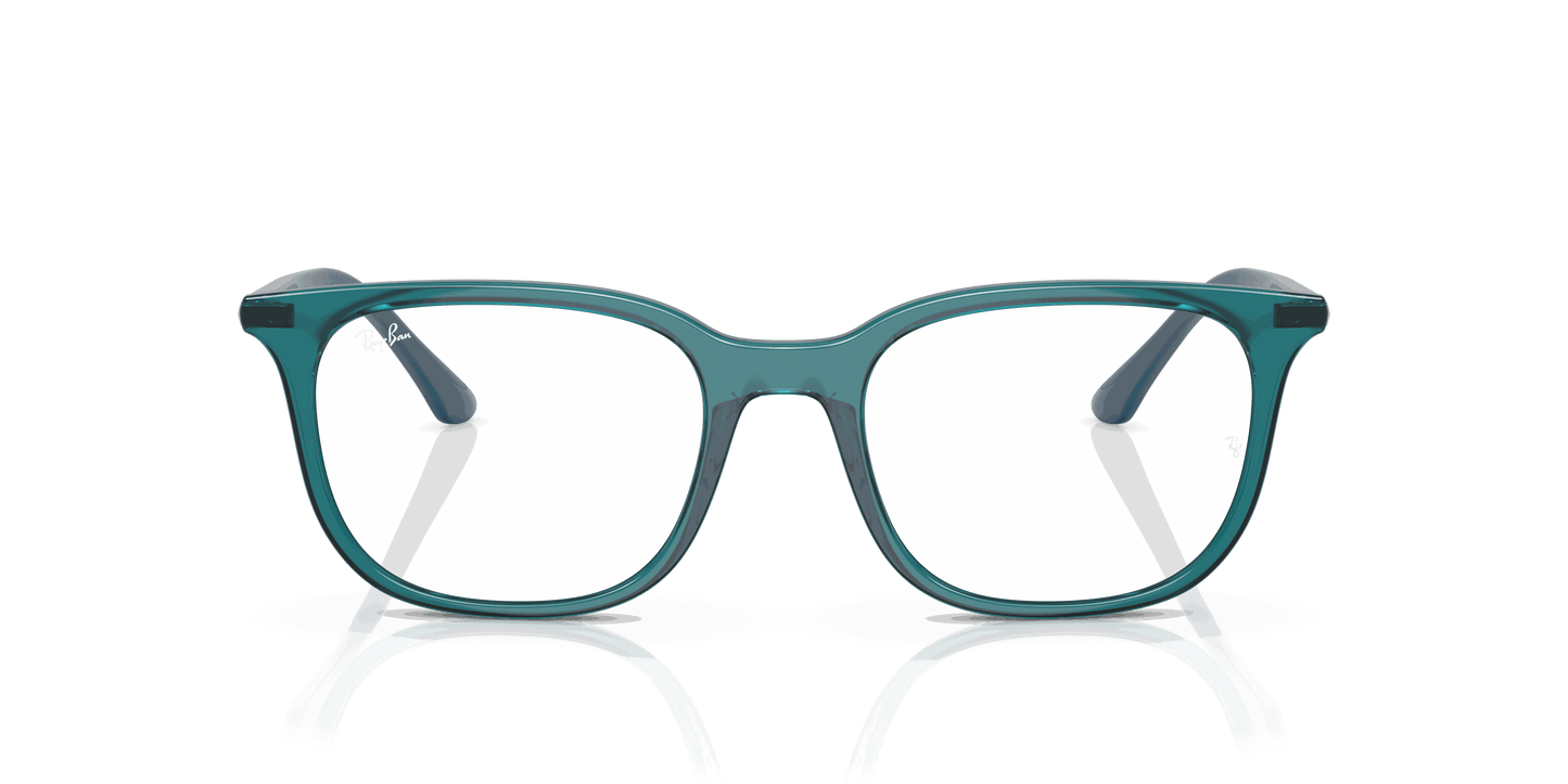 [Clear Lenses, Polished Transparent Turquoise Frame]