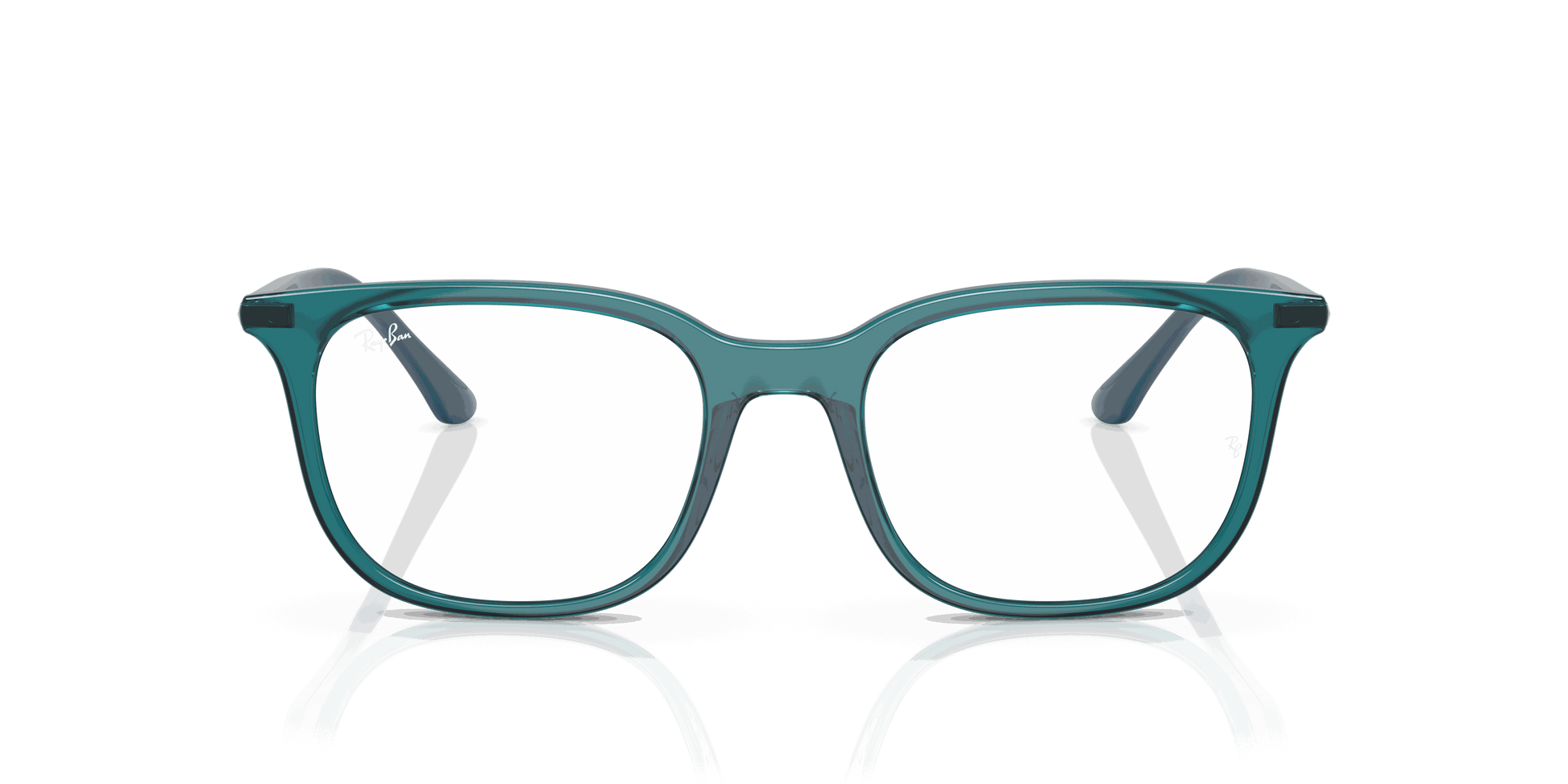 [Clear Lenses, Polished Transparent Turquoise Frame]