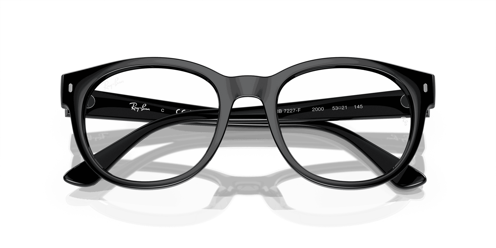 [Demo Lens Lenses, Polished Black Frame]