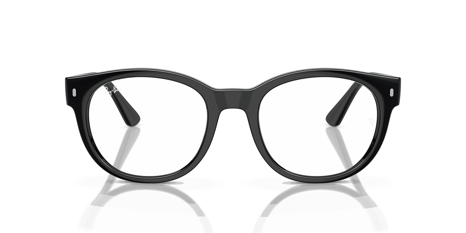 [Demo Lens Lenses, Polished Black Frame]