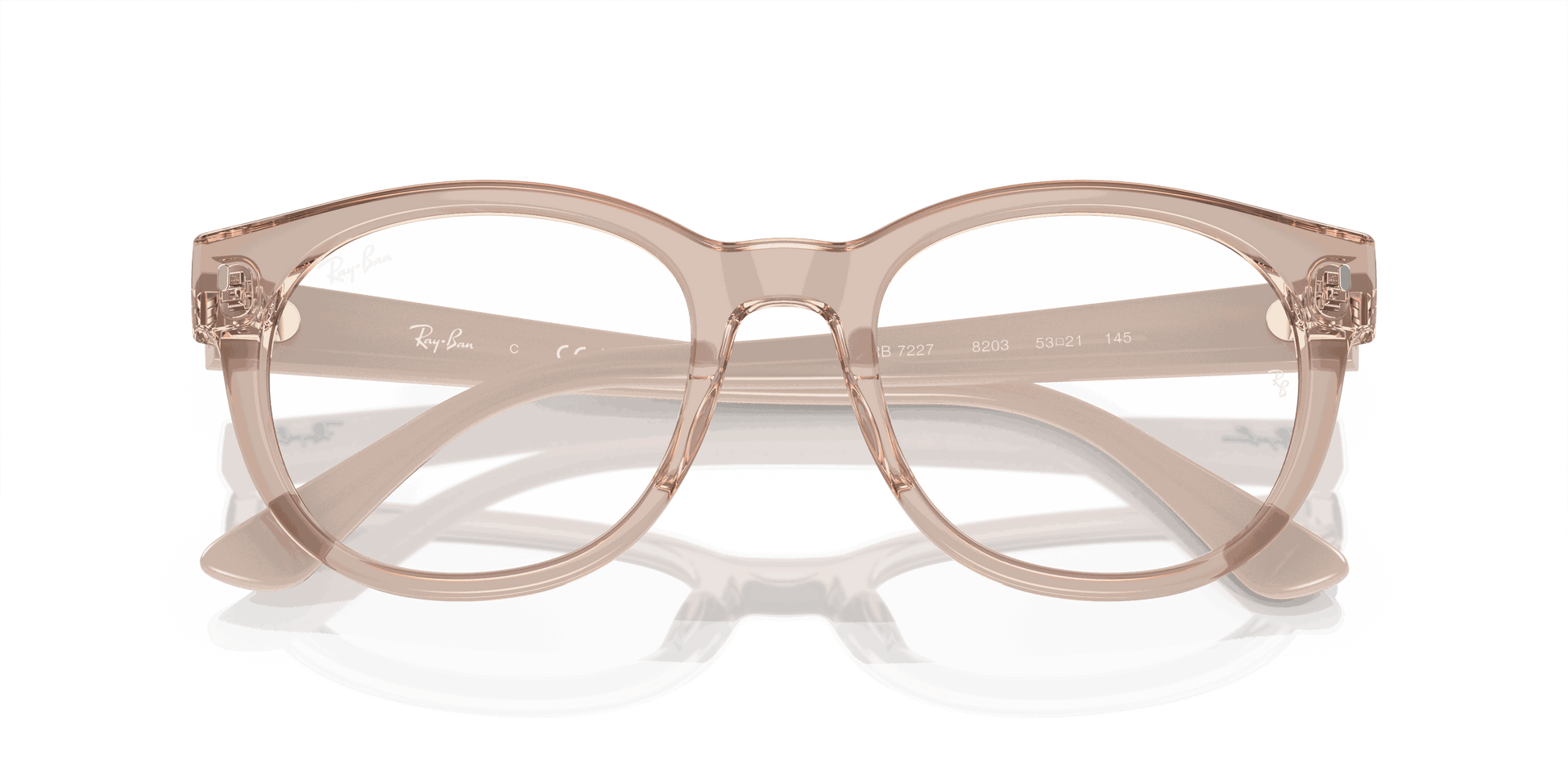 [Clear Lenses, Polished Alabaster Frame]