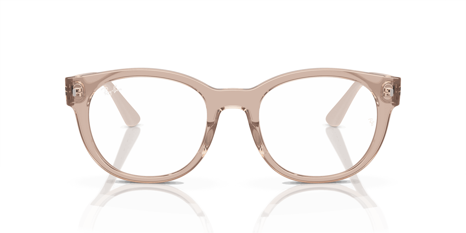 [Clear Lenses, Polished Alabaster Frame]