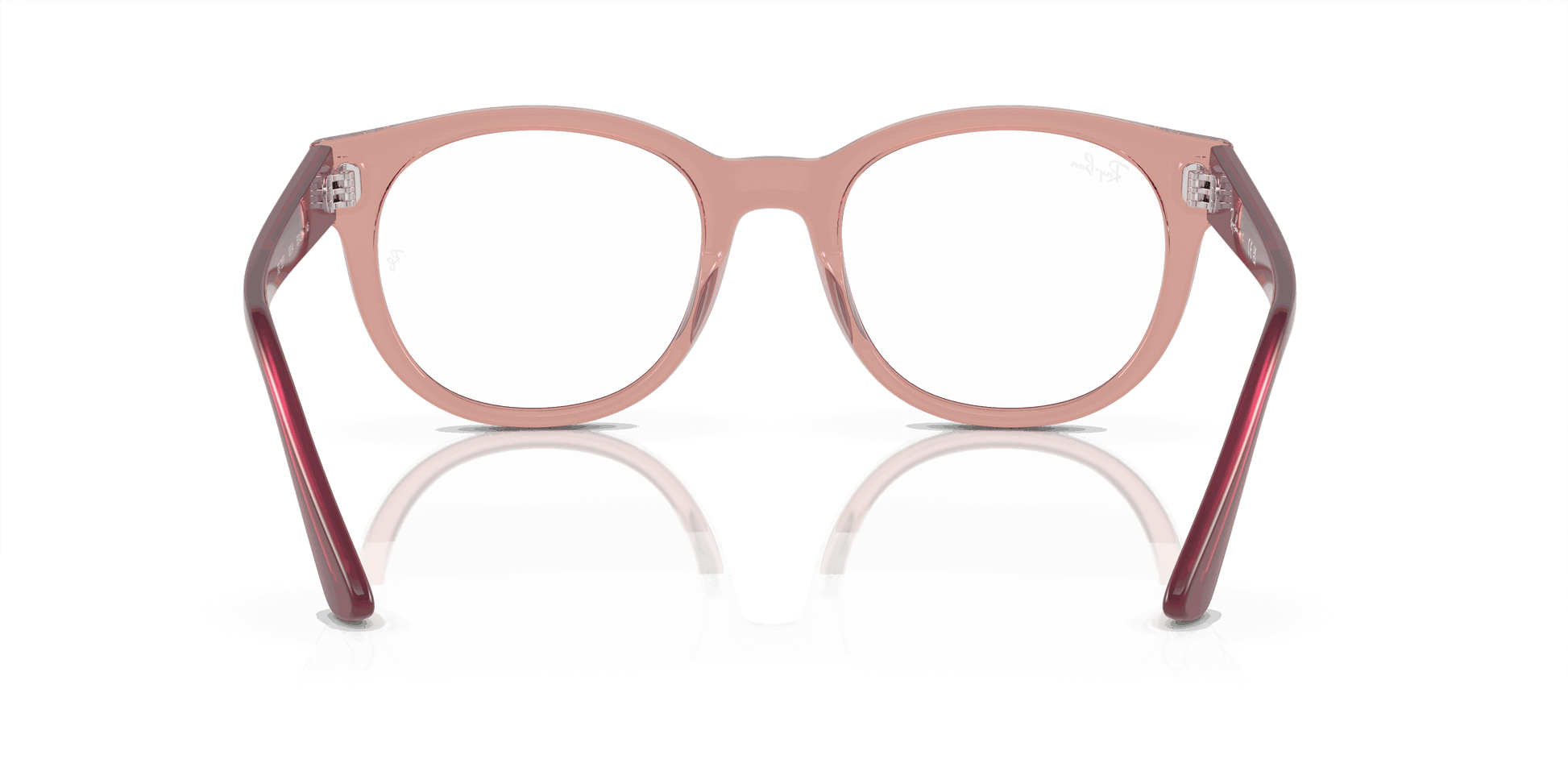 [Clear Lenses, Polished Transparent Pink Frame]