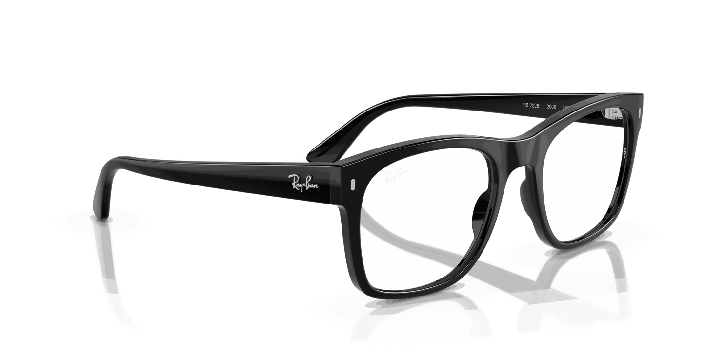 [Demo Lens Lenses, Polished Black Frame]