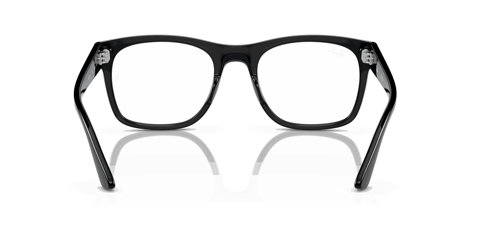 [Demo Lens Lenses, Polished Black Frame]