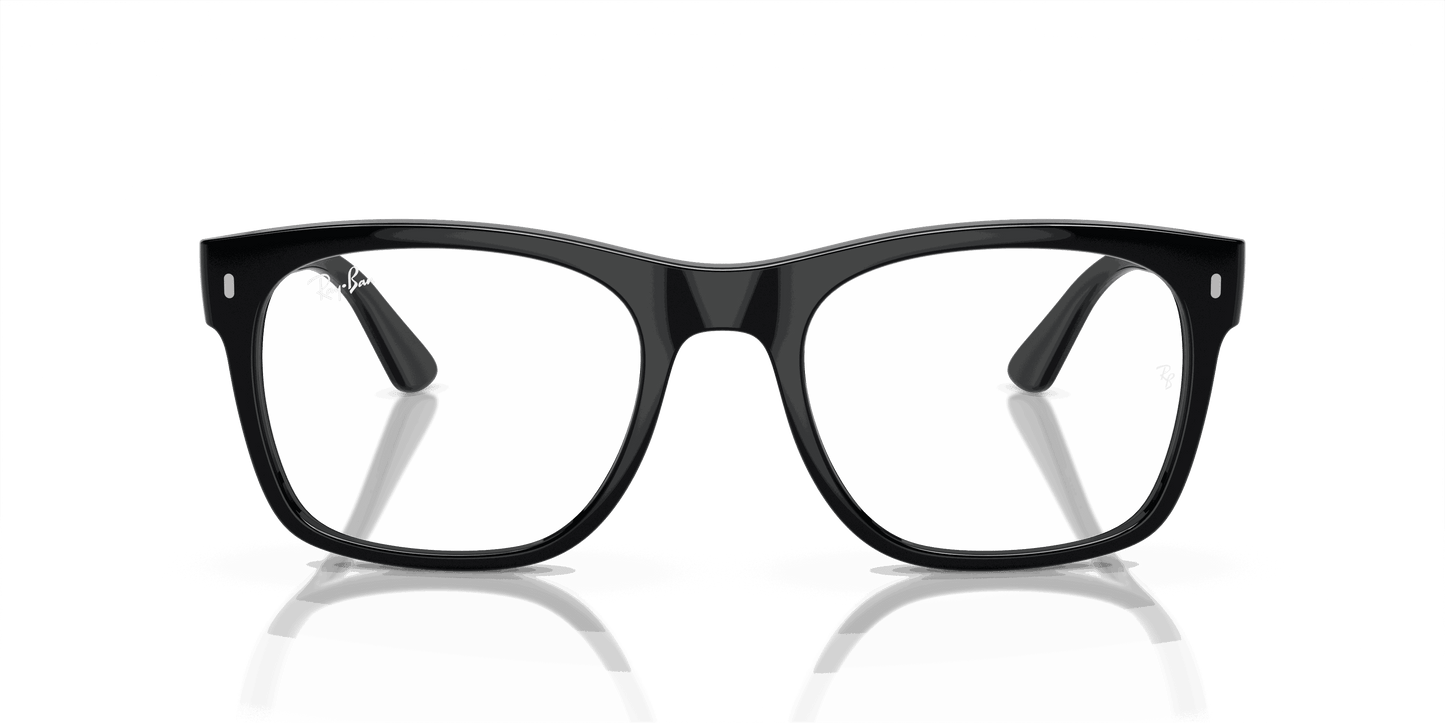 [Demo Lens Lenses, Polished Black Frame]