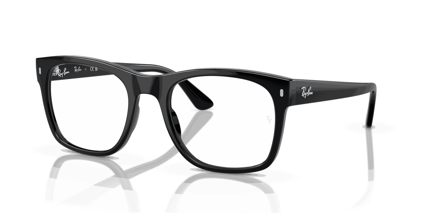 [Demo Lens Lenses, Polished Black Frame]
