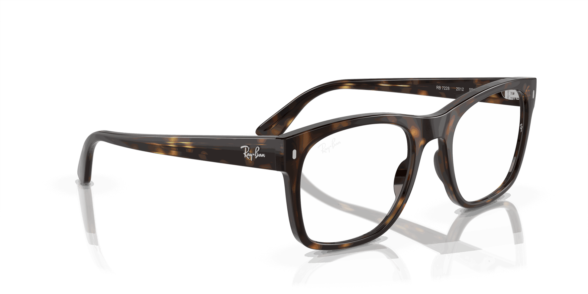 [Demo Lens Lenses, Polished Havana Frame]