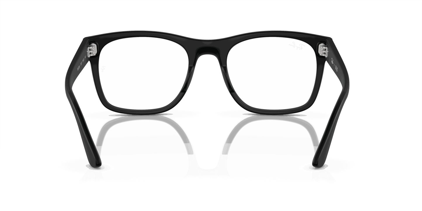 [Clear Lenses, Matte Black Frame]