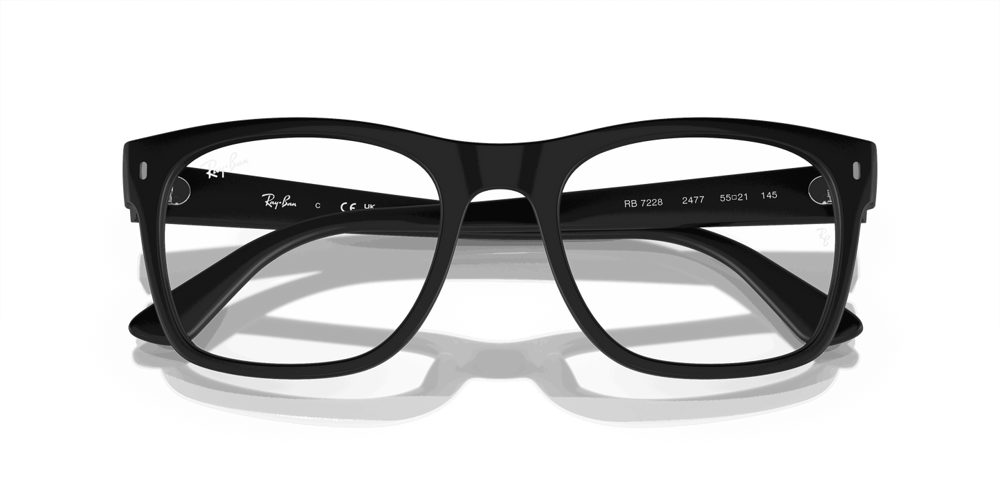 [Clear Lenses, Matte Black Frame]