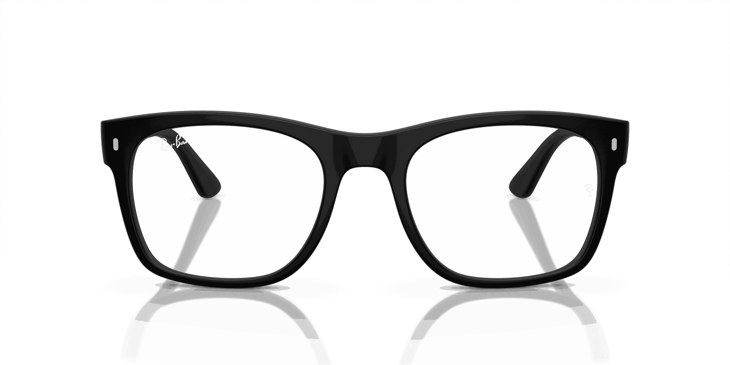 [Clear Lenses, Matte Black Frame]