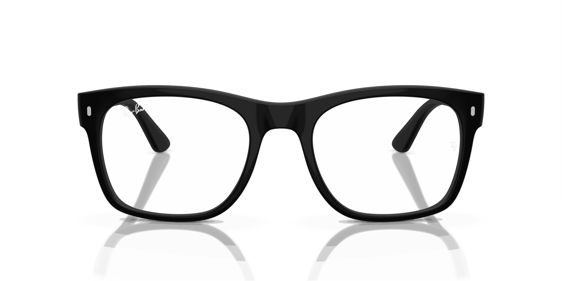 [Clear Lenses, Matte Black Frame]
